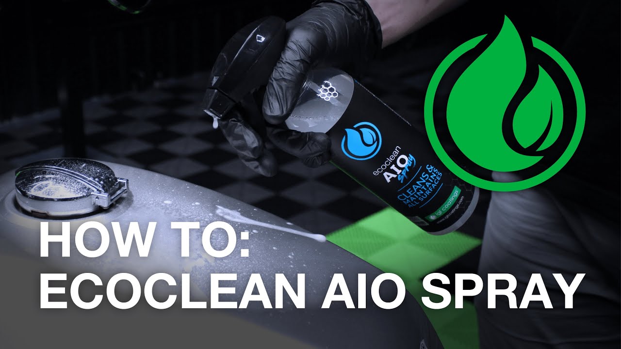Get Your Bike Clean and Shiny in Minutes with Ecoclean AIO Spray!