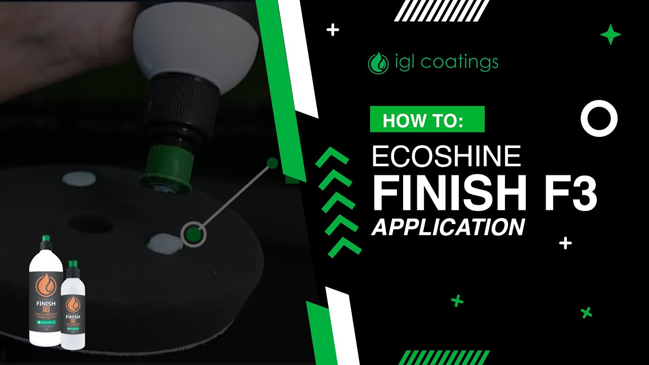 How to Apply: IGL Coatings Ecoshine Finish F3