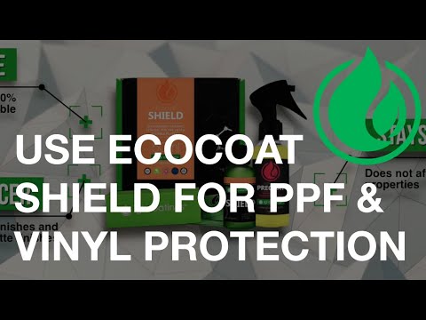 ecocoat shield, Graphene Infused Ceramic Coating for PPF, Vinyl & Flexible Plastics