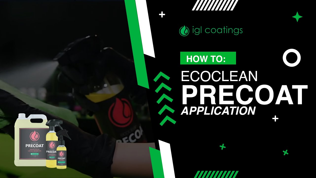 How to Apply: IGL Coatings Ecoclean Precoat