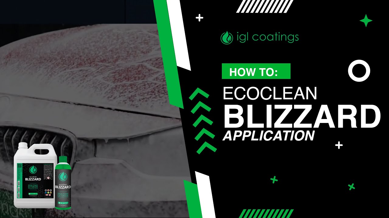 How To Apply: Our Ceramic Coating Safe Exterior Shampoo, Ecoclean Blizzard