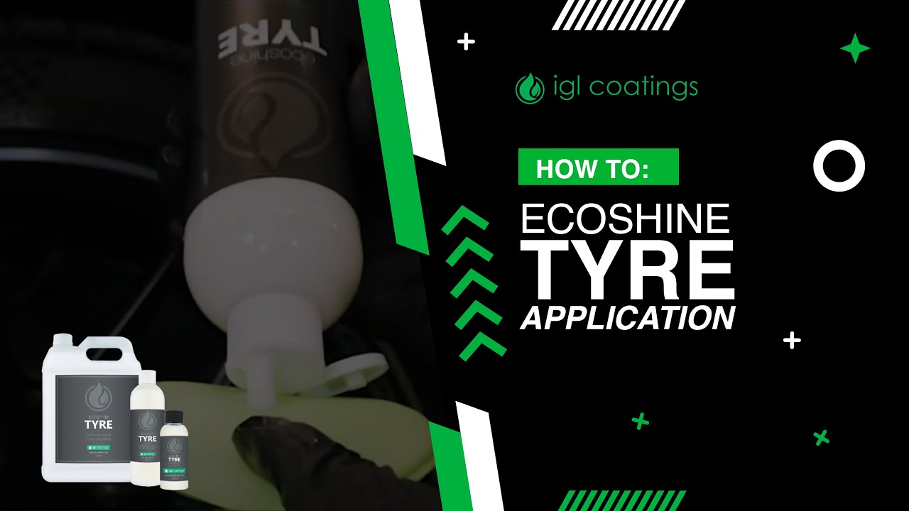 How to Apply: IGL Coatings Ecoshine Tyre